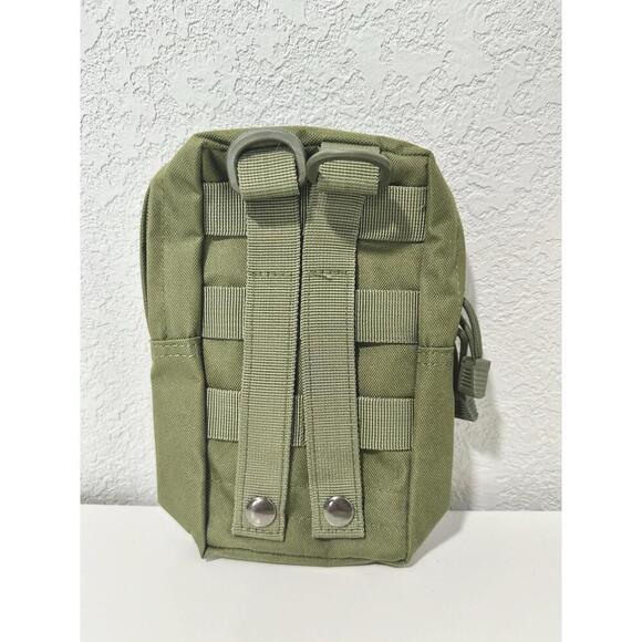 Water Resistant Green Organizer EDC Utility Compact Large Tactical Molle Pouch - Picture 5 of 11